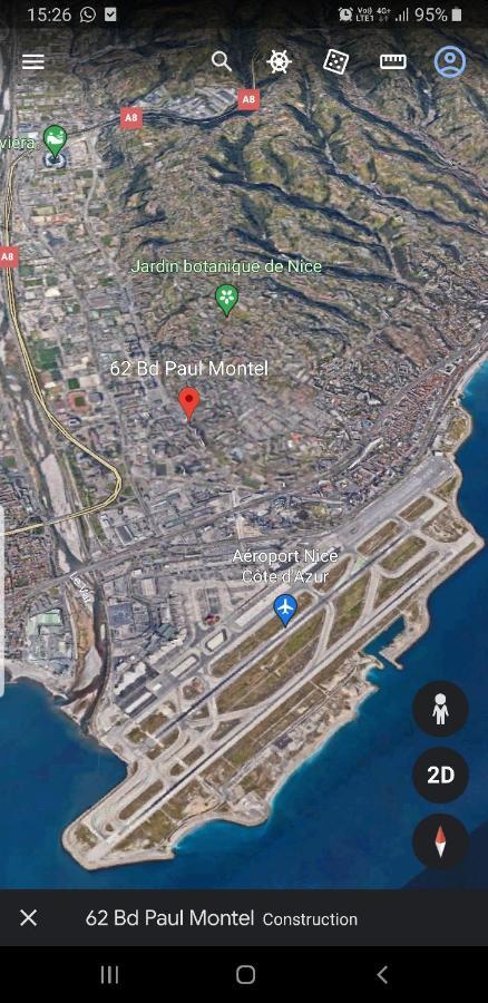 Appartements Renove 2023 Proche Aeroport 5Min, Gare Sncf 2 Min, Tramway Au Pied De L'Immeuble , Parking Possible, Renovated Apartments 2023 Near The Airport 5 Min, Train Station 2 Min, Tram Next To The Building 1 Min, Parking Possible Nice Exteriér fotografie