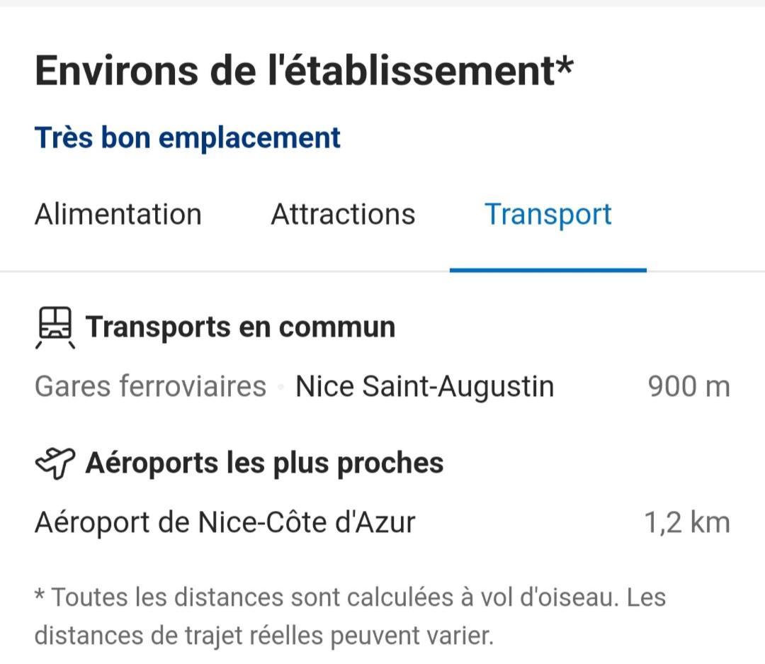 Appartements Renove 2023 Proche Aeroport 5Min, Gare Sncf 2 Min, Tramway Au Pied De L'Immeuble , Parking Possible, Renovated Apartments 2023 Near The Airport 5 Min, Train Station 2 Min, Tram Next To The Building 1 Min, Parking Possible Nice Exteriér fotografie